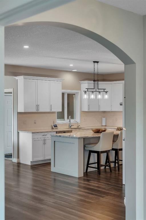 112 Pinto Lane Se, Airdrie, AB - Indoor Photo Showing Kitchen With Double Sink