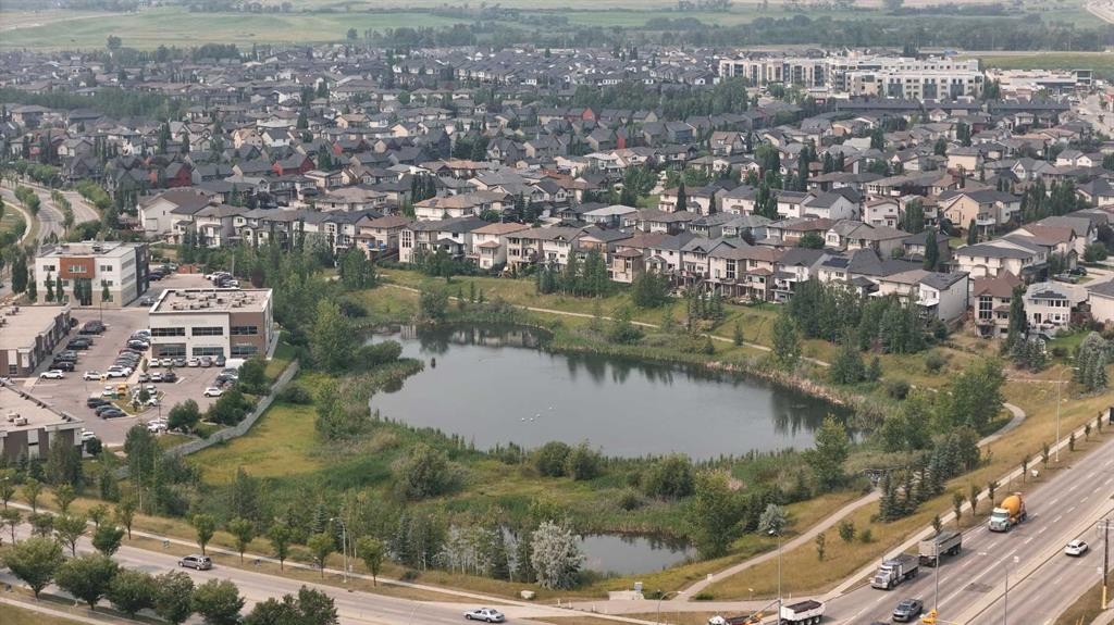 116-428 Chaparral Ravine View Se, Calgary, AB - Outdoor With Body Of Water With View
