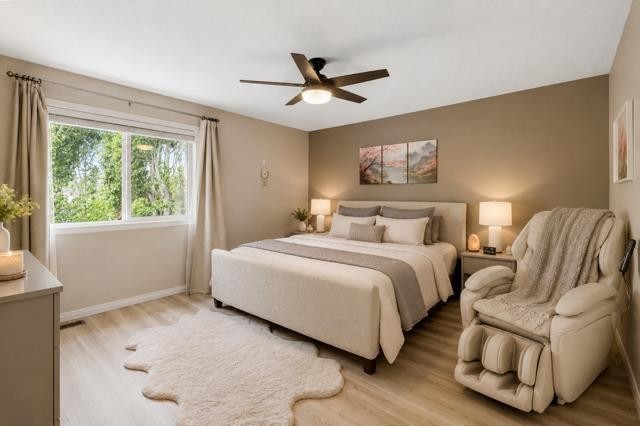 92 Cranleigh Close Se, Calgary, AB - Indoor Photo Showing Bedroom