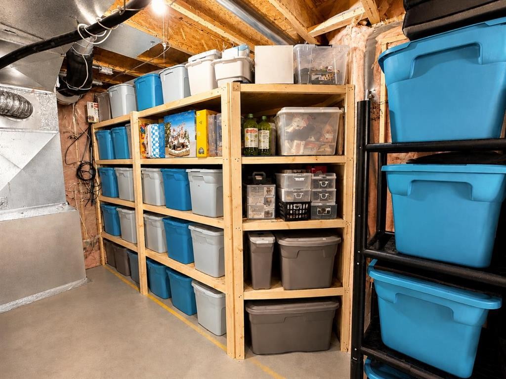 92 Cranleigh Close Se, Calgary, AB - Indoor Photo Showing Basement