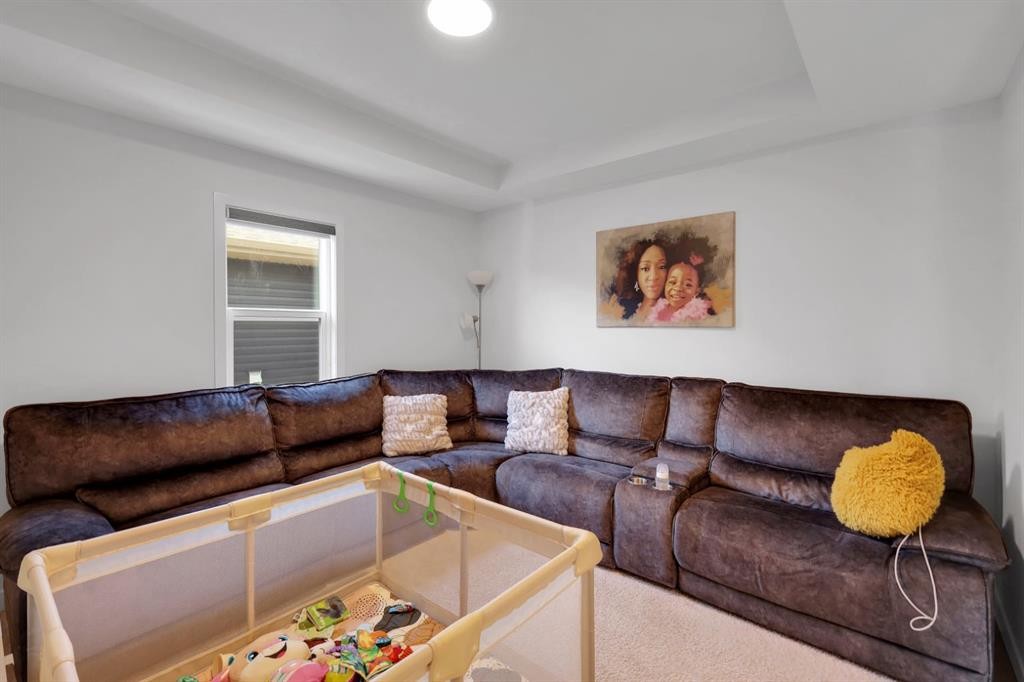 423 Legacy Circle Se, Calgary, AB - Indoor Photo Showing Living Room