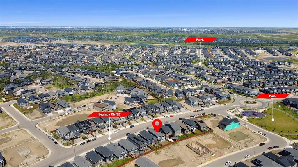 423 Legacy Circle Se, Calgary, AB - Outdoor With View
