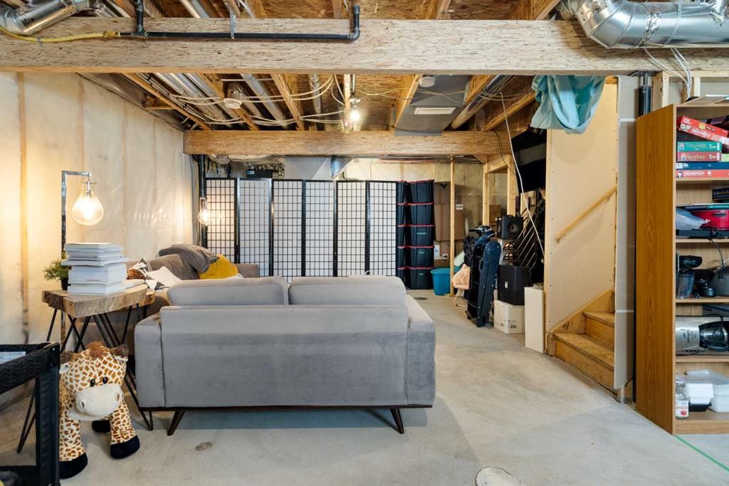 4 Mill Road, Cochrane, AB - Indoor Photo Showing Basement