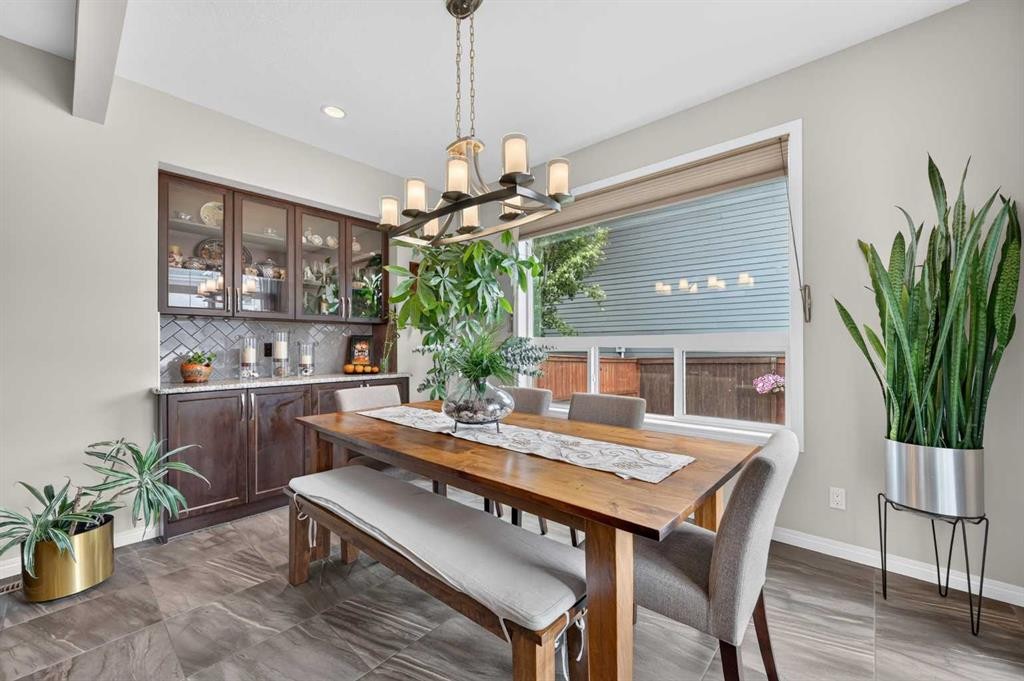 131 Cranarch Crescent Se, Calgary, AB - Indoor Photo Showing Dining Room