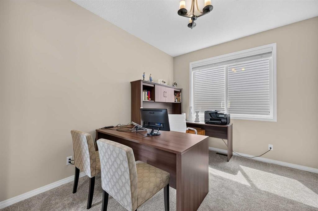 131 Cranarch Crescent Se, Calgary, AB - Indoor Photo Showing Office
