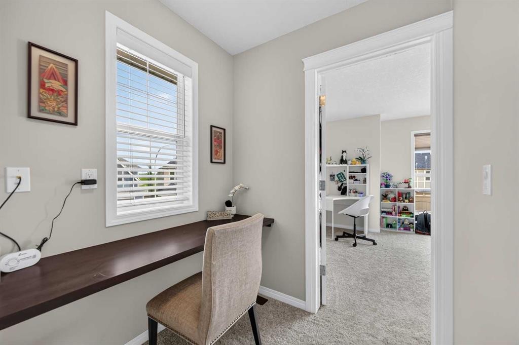 131 Cranarch Crescent Se, Calgary, AB - Indoor Photo Showing Office