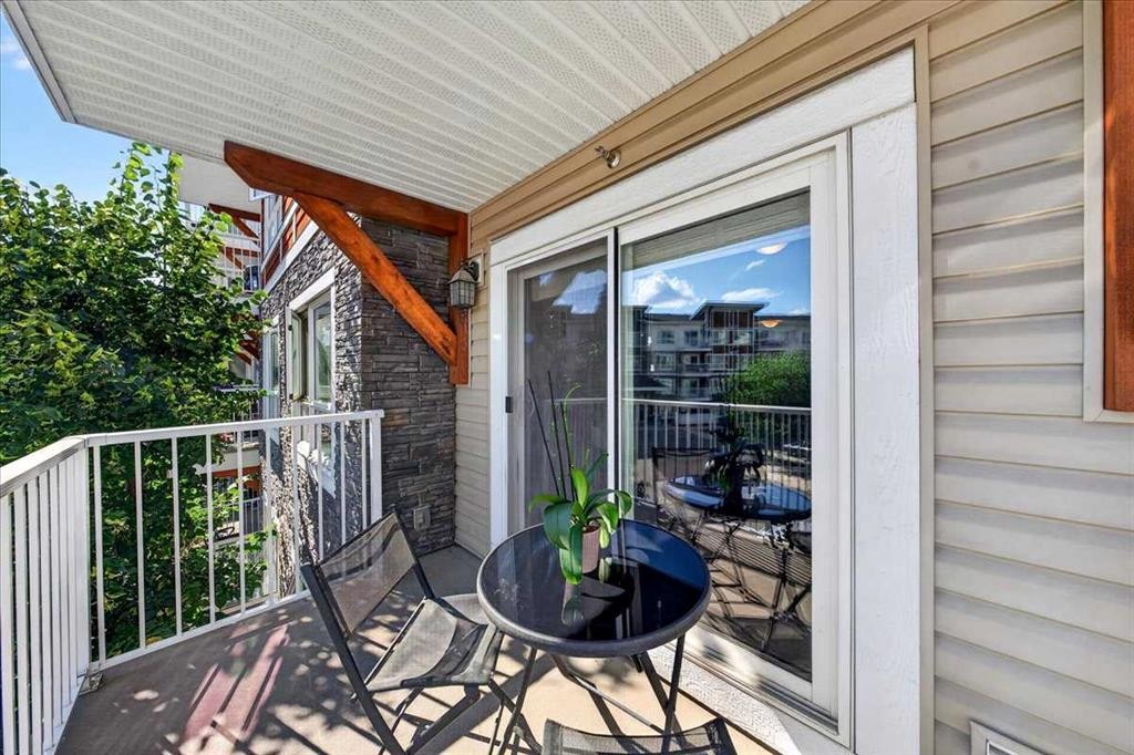 4203-302 Skyview Ranch Drive Ne, Calgary, AB - Outdoor With Deck Patio Veranda With Exterior