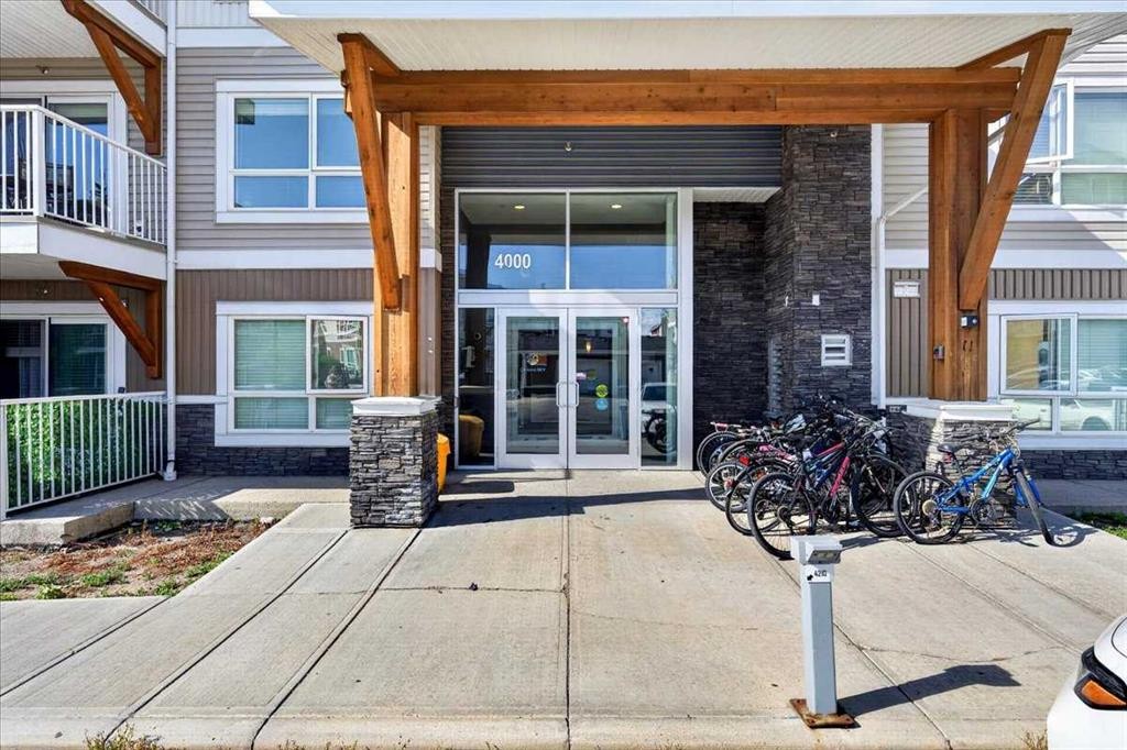 4203-302 Skyview Ranch Drive Ne, Calgary, AB - Outdoor With Balcony With Facade