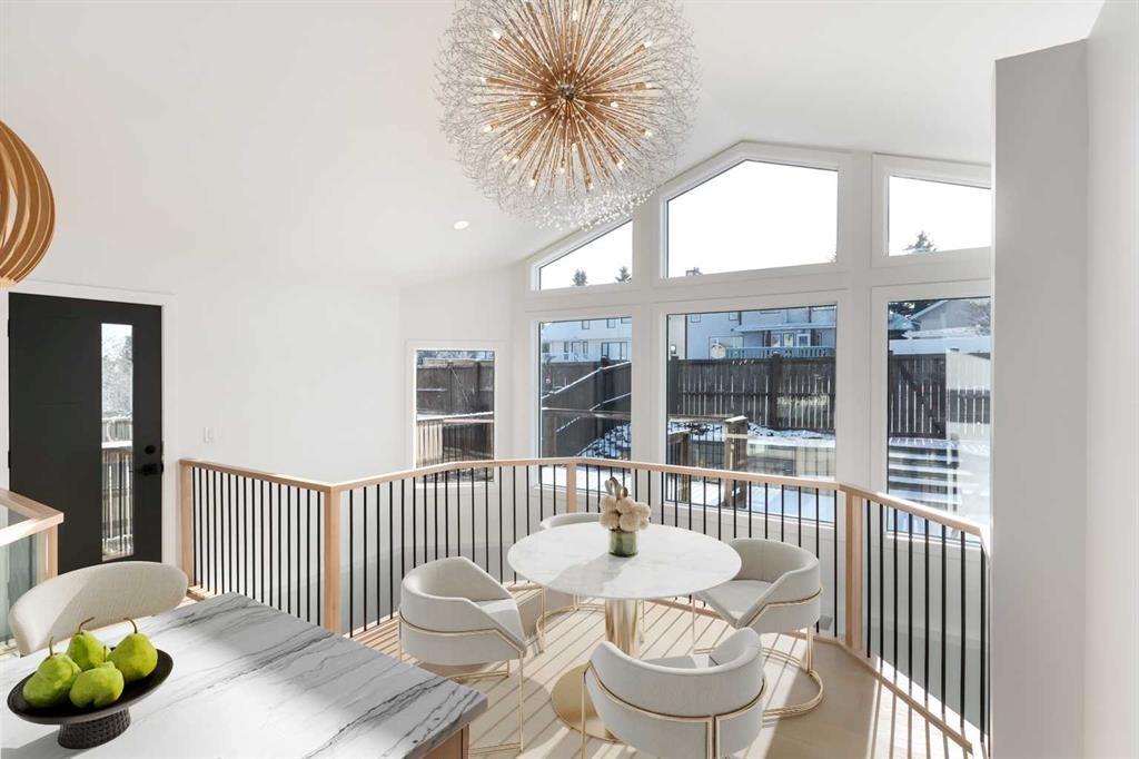 58 Edgevalley Close Nw, Calgary, AB - Indoor Photo Showing Dining Room