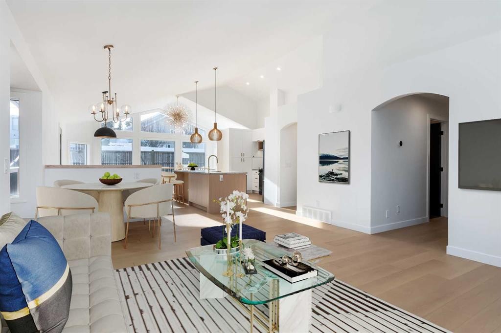 58 Edgevalley Close Nw, Calgary, AB - Indoor Photo Showing Living Room