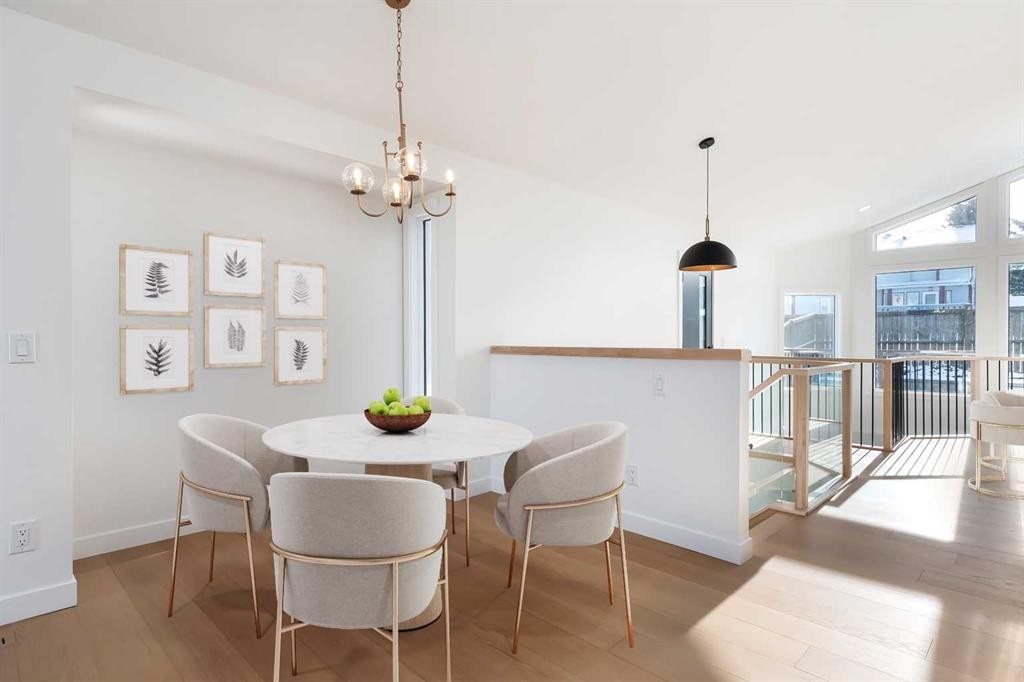 58 Edgevalley Close Nw, Calgary, AB - Indoor Photo Showing Dining Room