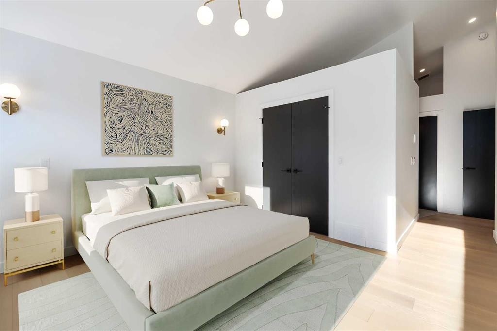 58 Edgevalley Close Nw, Calgary, AB - Indoor Photo Showing Bedroom