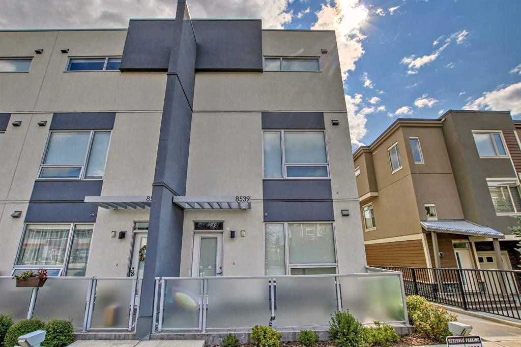 8539 8A Avenue Sw, Calgary, AB - Outdoor With Facade
