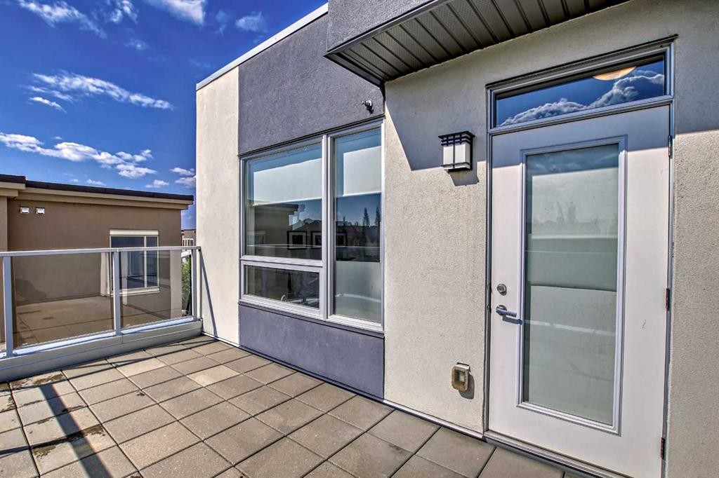 8539 8A Avenue Sw, Calgary, AB - Outdoor With Deck Patio Veranda With Exterior