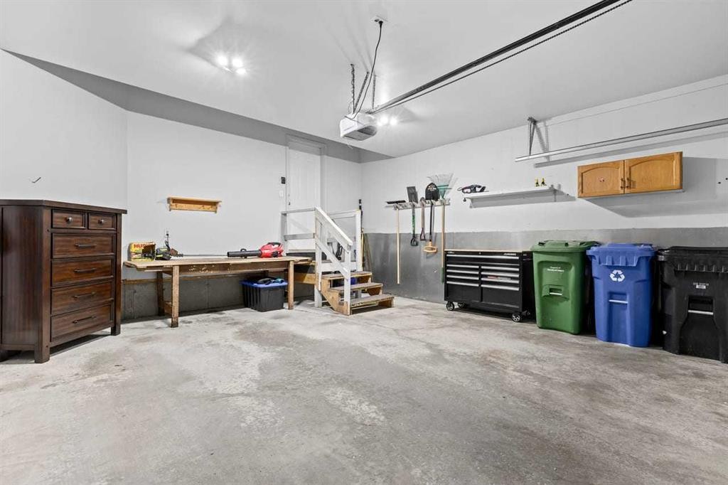 26 Chaparral Close Se, Calgary, AB - Indoor Photo Showing Garage