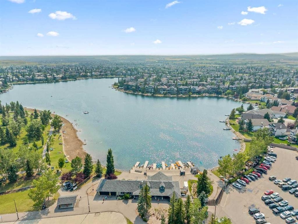 26 Chaparral Close Se, Calgary, AB - Outdoor With Body Of Water With View
