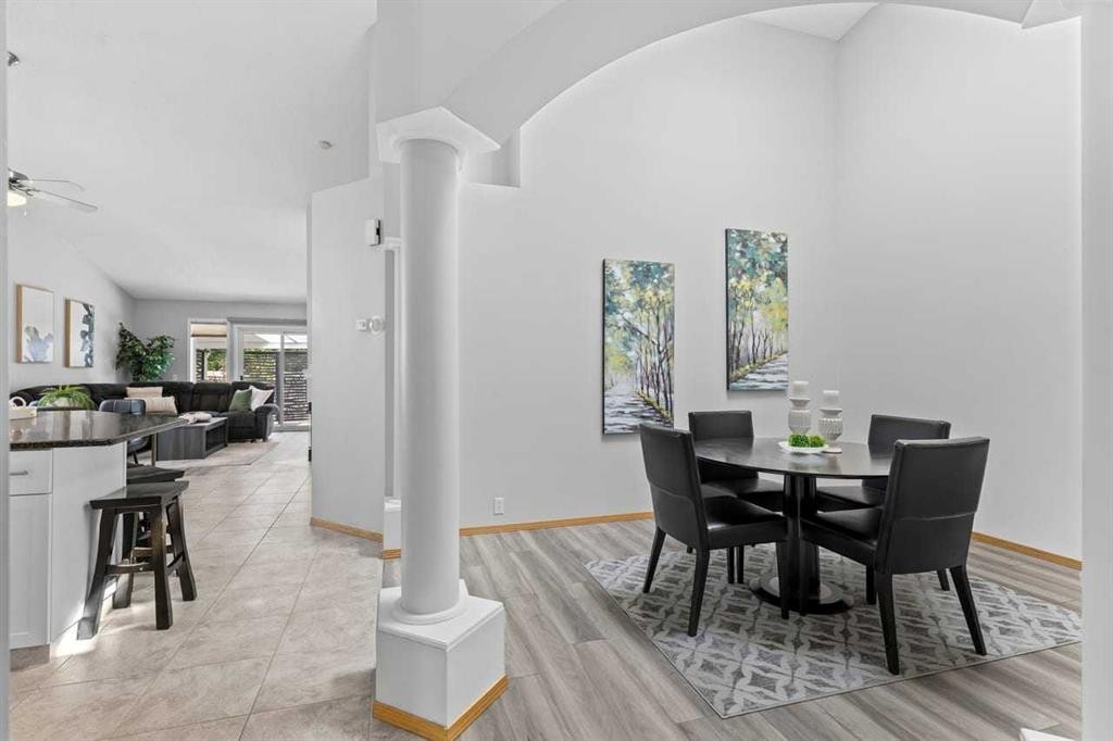 26 Chaparral Close Se, Calgary, AB - Indoor Photo Showing Dining Room