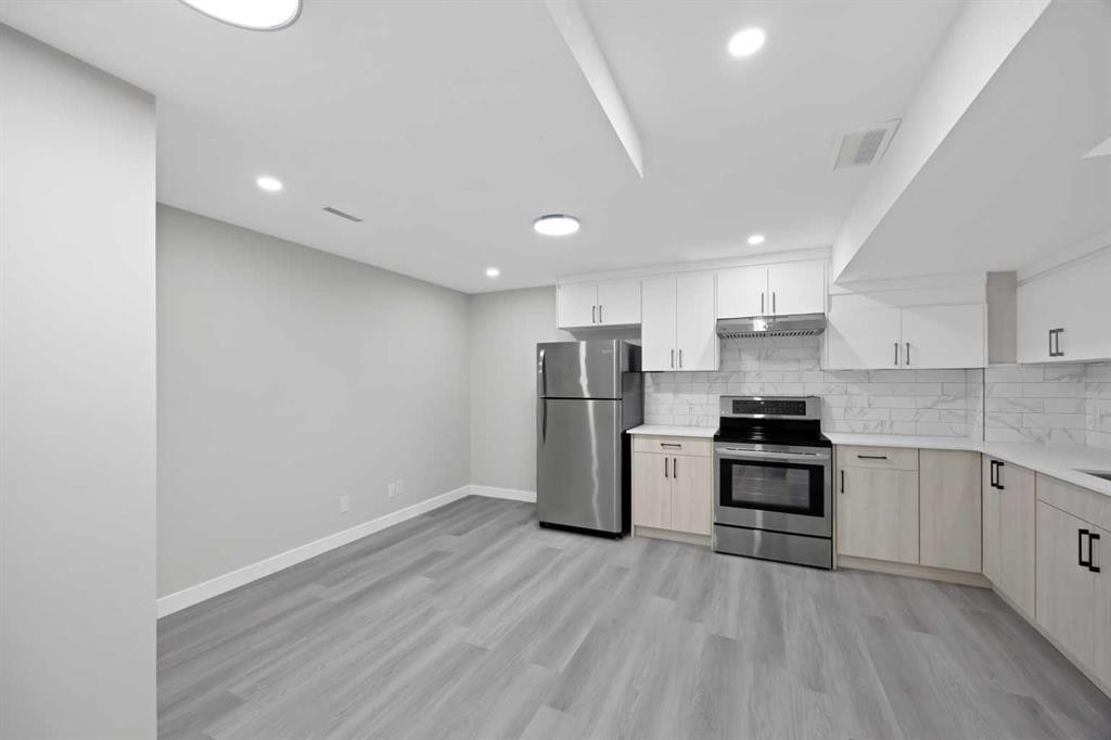 68 Laguna Close Ne, Calgary, AB - Indoor Photo Showing Kitchen With Stainless Steel Kitchen