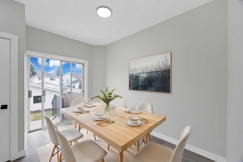 68 Laguna Close Ne, Calgary, AB - Indoor Photo Showing Dining Room