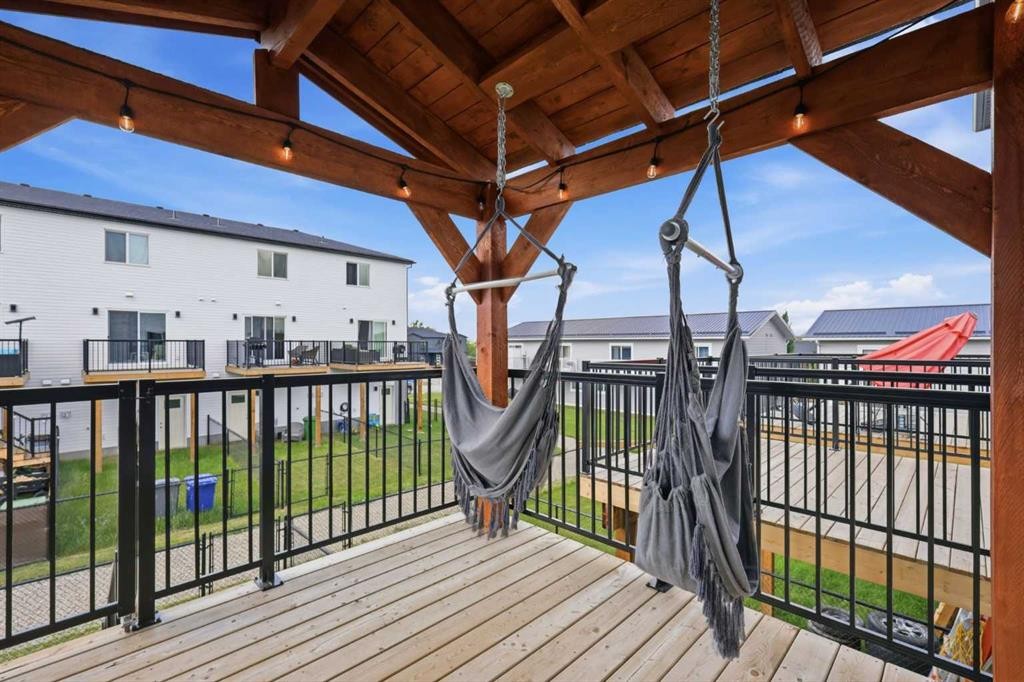 11 Park Lane, Didsbury, AB - Outdoor With Deck Patio Veranda With Exterior