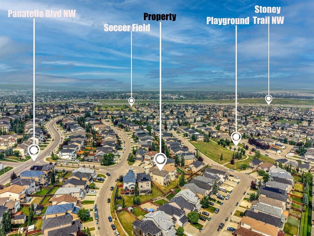 109 Pantego Terrace Nw, Calgary, AB - With View