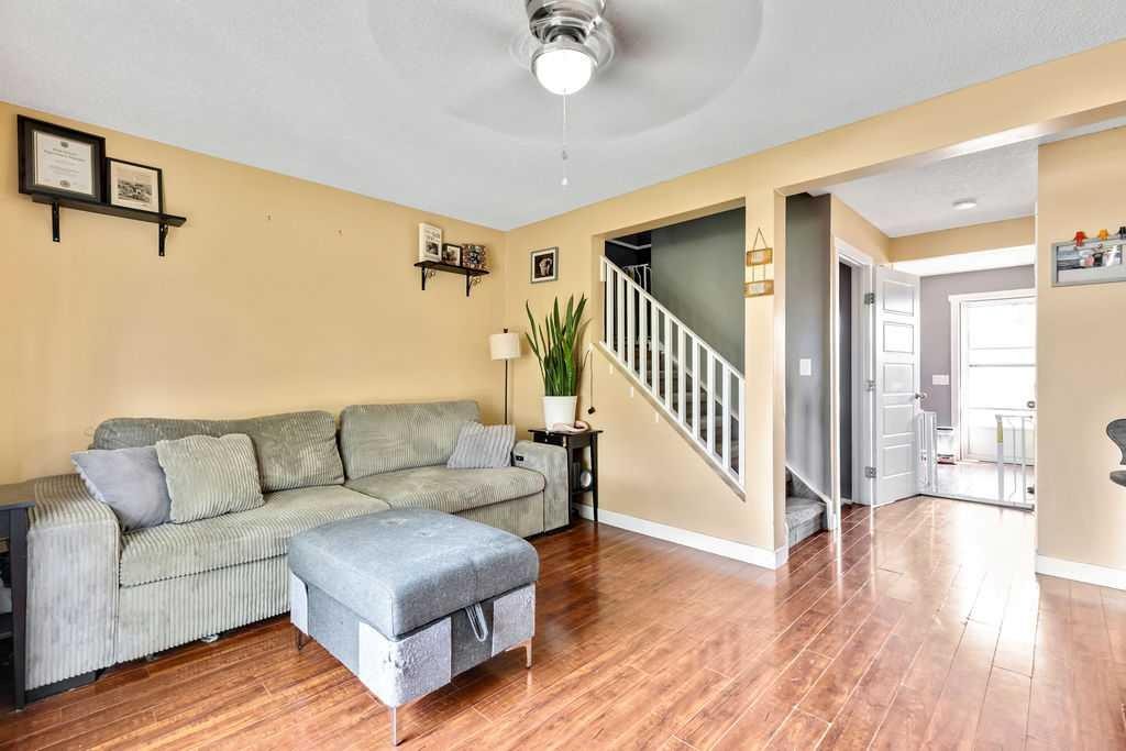 44 Falwood Crescent Ne, Calgary, AB - Indoor Photo Showing Living Room