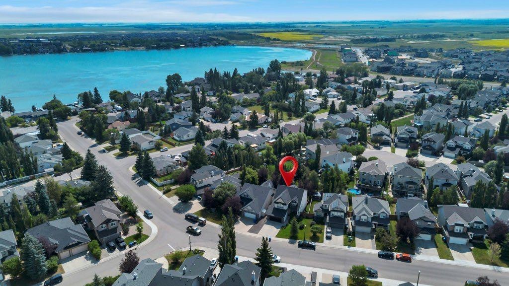 243 Westchester Boulevard, Chestermere, AB - Outdoor With Body Of Water With View