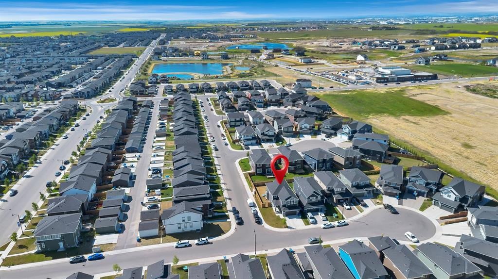 303 Dawson Harbour Court, Chestermere, AB - Outdoor With View