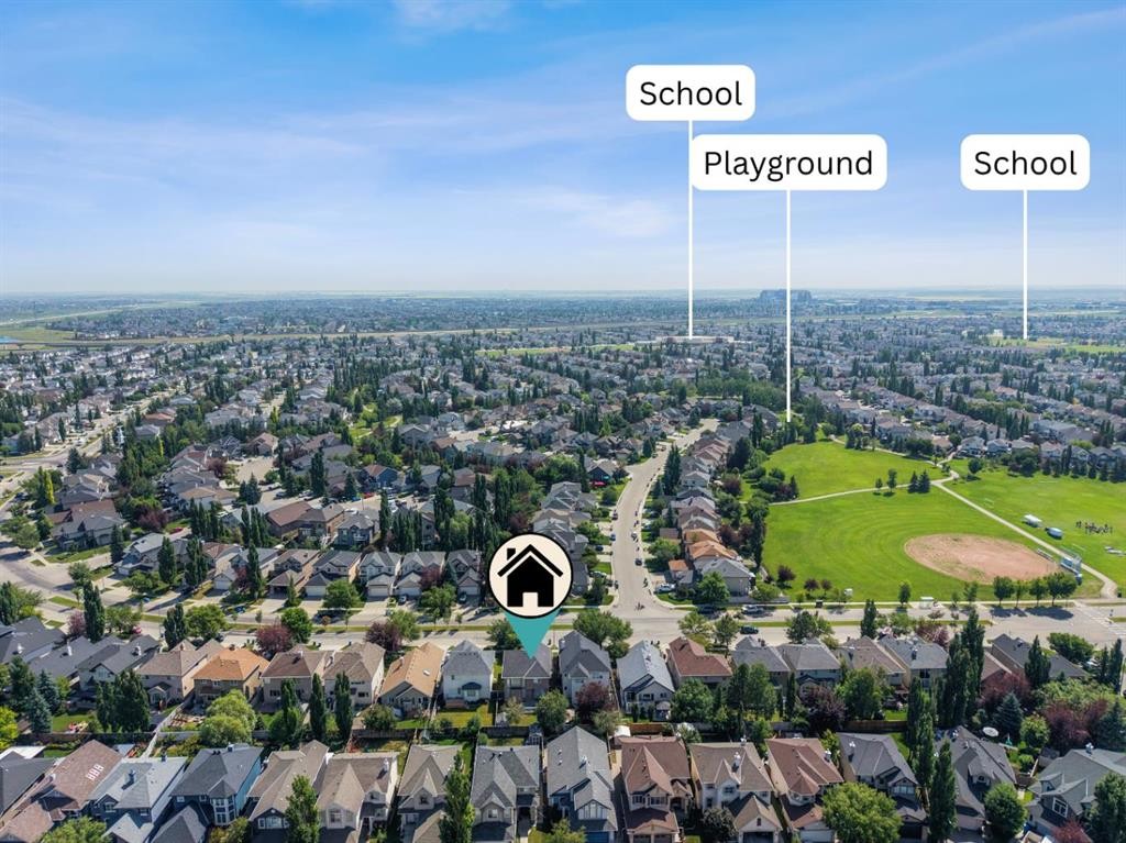 92 Cranston Drive Se, Calgary, AB - Outdoor With View
