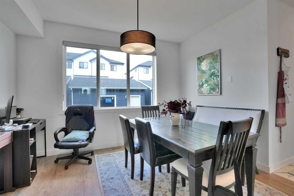 76 Amblefield Terrace Nw, Calgary, AB - Indoor Photo Showing Dining Room