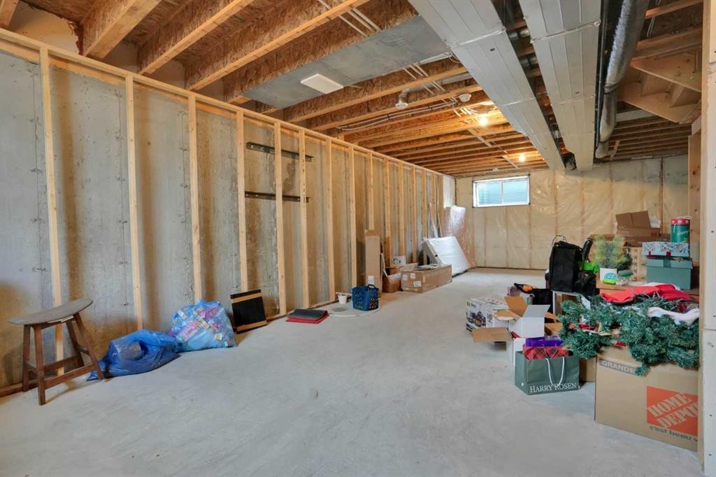 76 Amblefield Terrace Nw, Calgary, AB - Indoor Photo Showing Basement