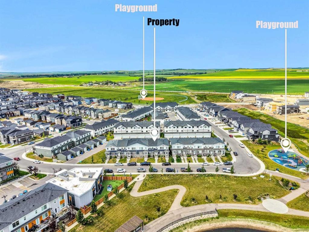 76 Amblefield Terrace Nw, Calgary, AB - Outdoor With View