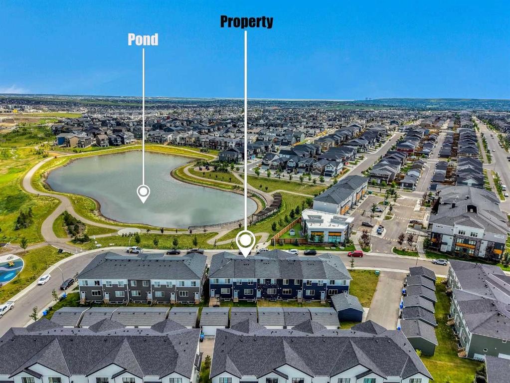 76 Amblefield Terrace Nw, Calgary, AB - Outdoor With View