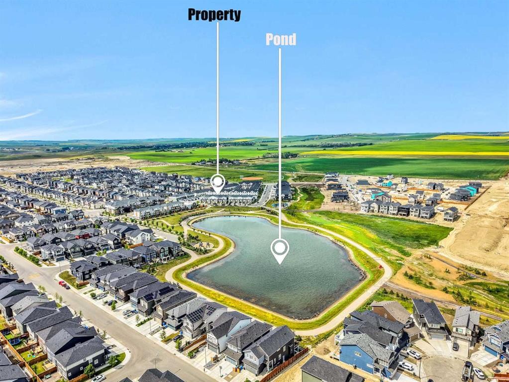 76 Amblefield Terrace Nw, Calgary, AB - Outdoor With View
