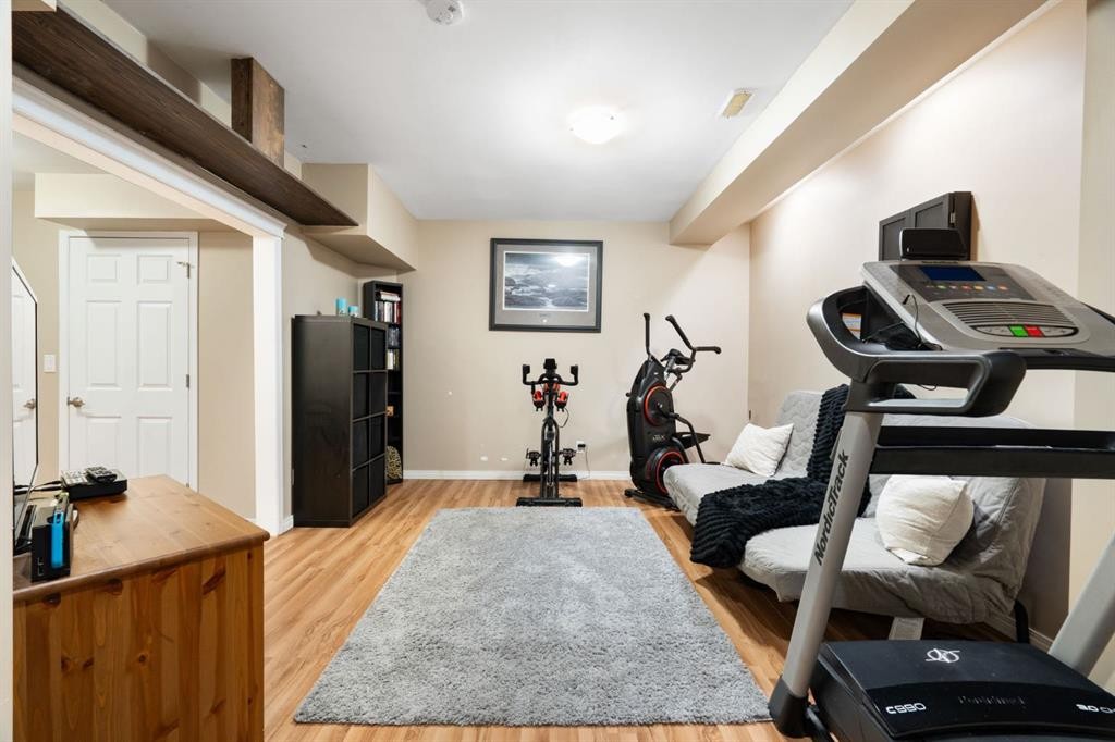 70 Walden Manor Se, Calgary, AB - Indoor Photo Showing Gym Room