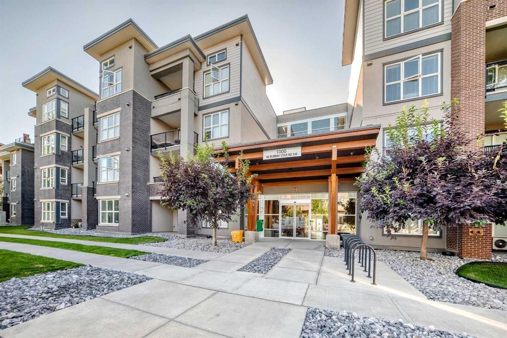 1210-95 Burma Star Road Sw, Calgary, AB - Outdoor With Balcony With Facade