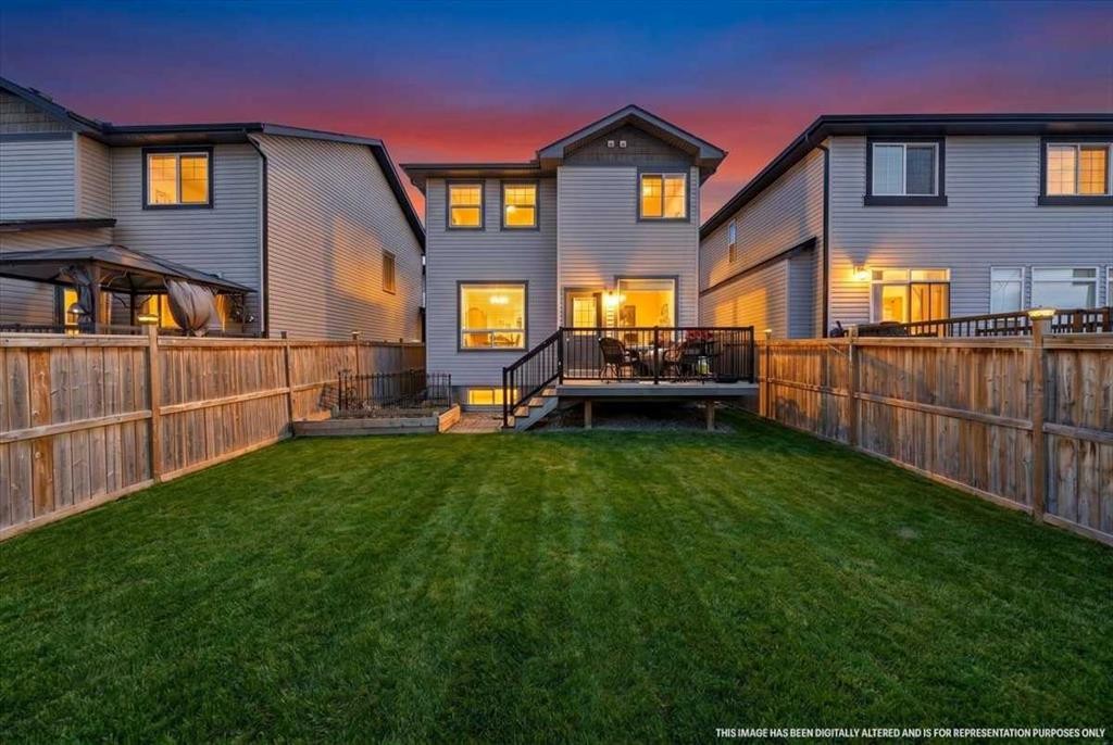 251 Hillcrest Circle Sw, Airdrie, AB - Outdoor With Deck Patio Veranda