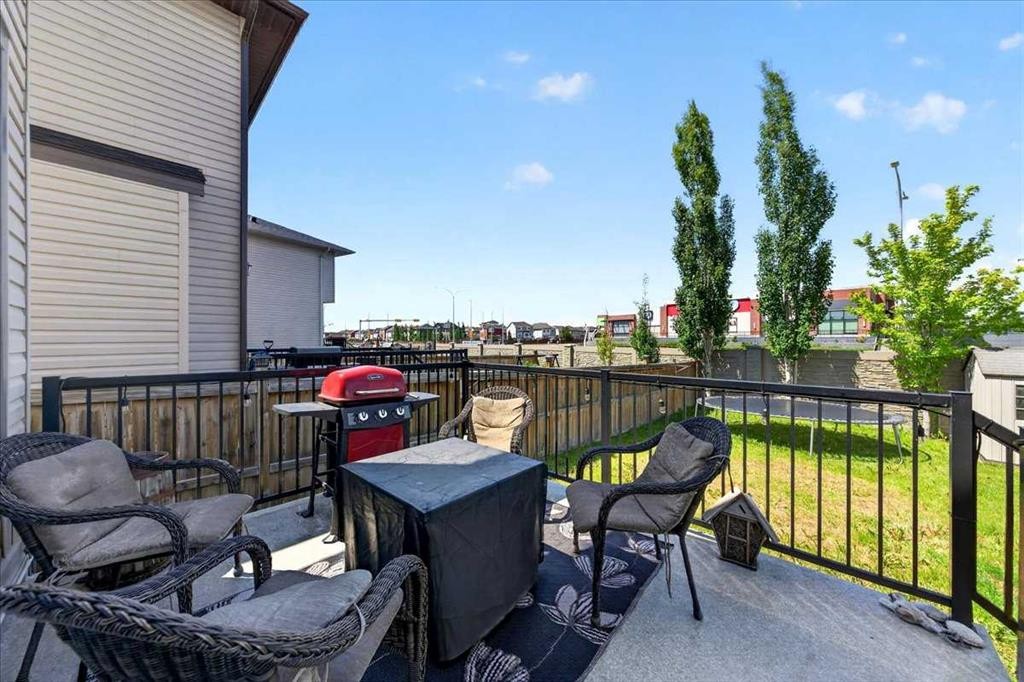 251 Hillcrest Circle Sw, Airdrie, AB - Outdoor With Deck Patio Veranda With Exterior