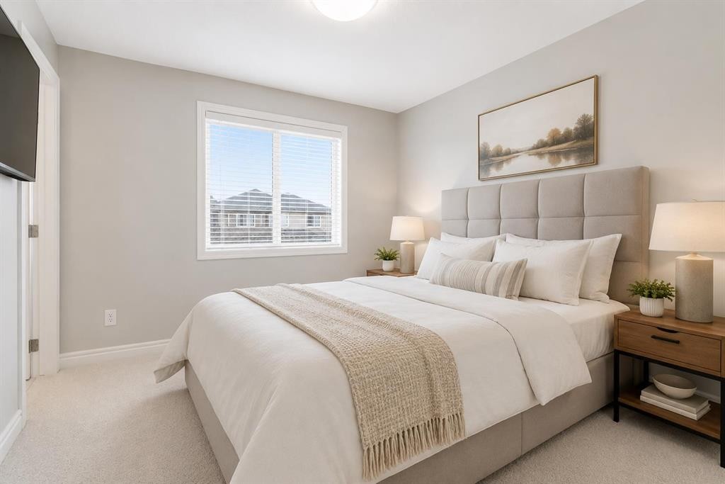580 Savanna Boulevard, Calgary, AB - Indoor Photo Showing Bedroom