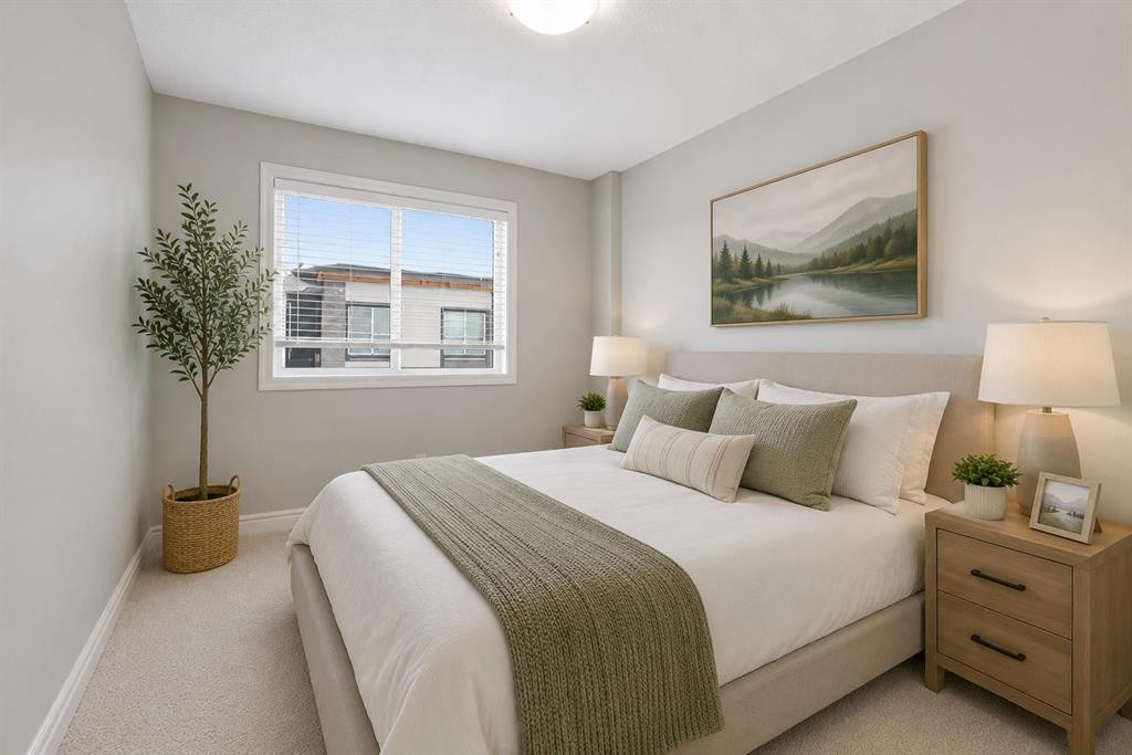 580 Savanna Boulevard, Calgary, AB - Indoor Photo Showing Bedroom