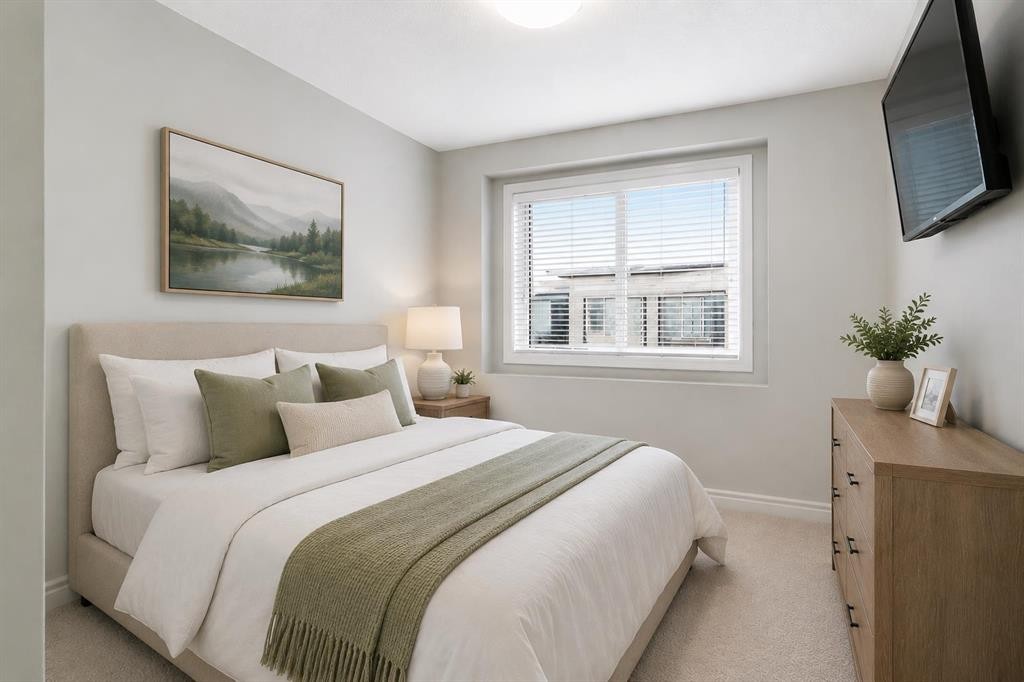 580 Savanna Boulevard, Calgary, AB - Indoor Photo Showing Bedroom