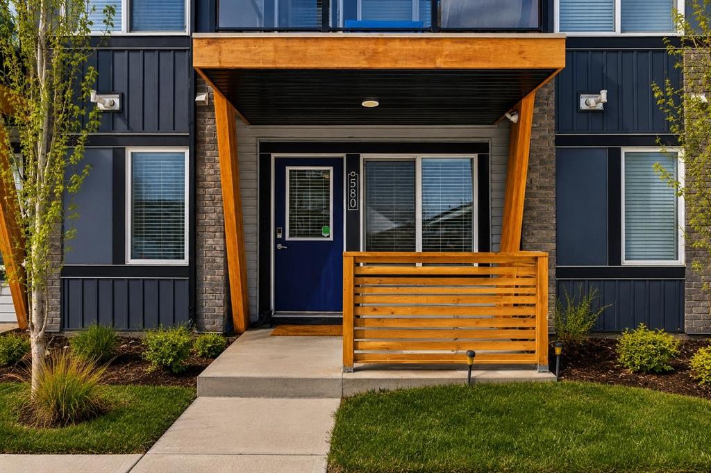 580 Savanna Boulevard, Calgary, AB - Outdoor With Balcony