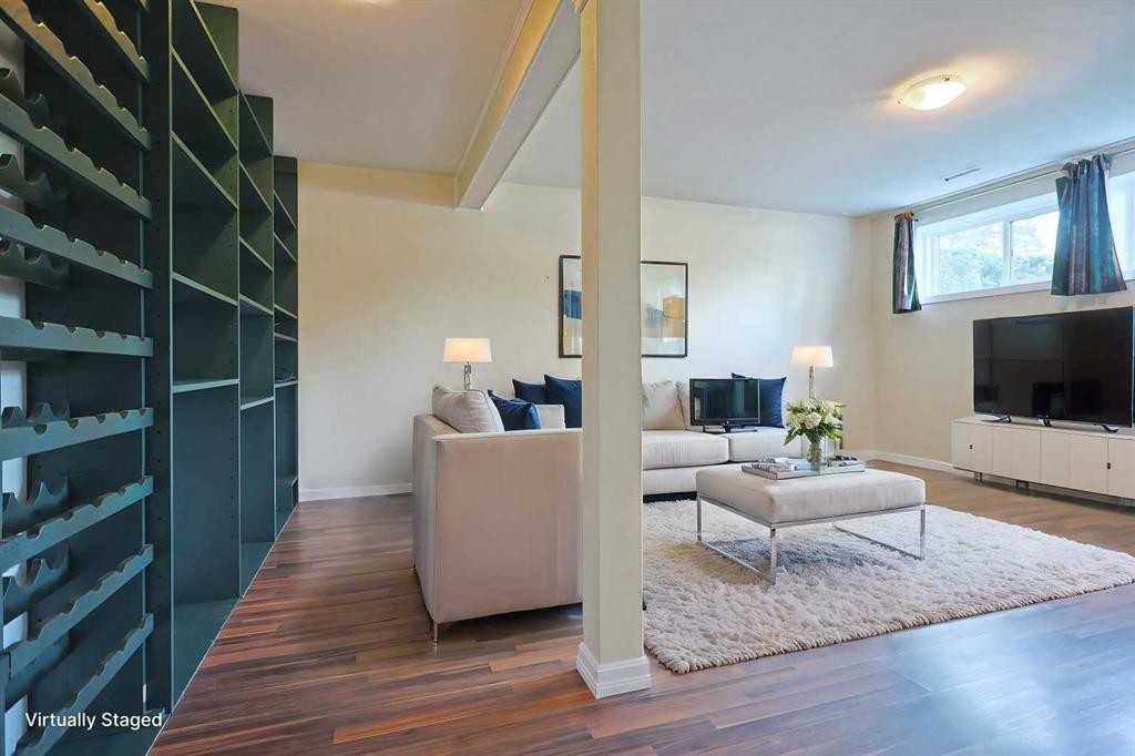 4904 Verulum Place Nw, Calgary, AB - Indoor Photo Showing Living Room