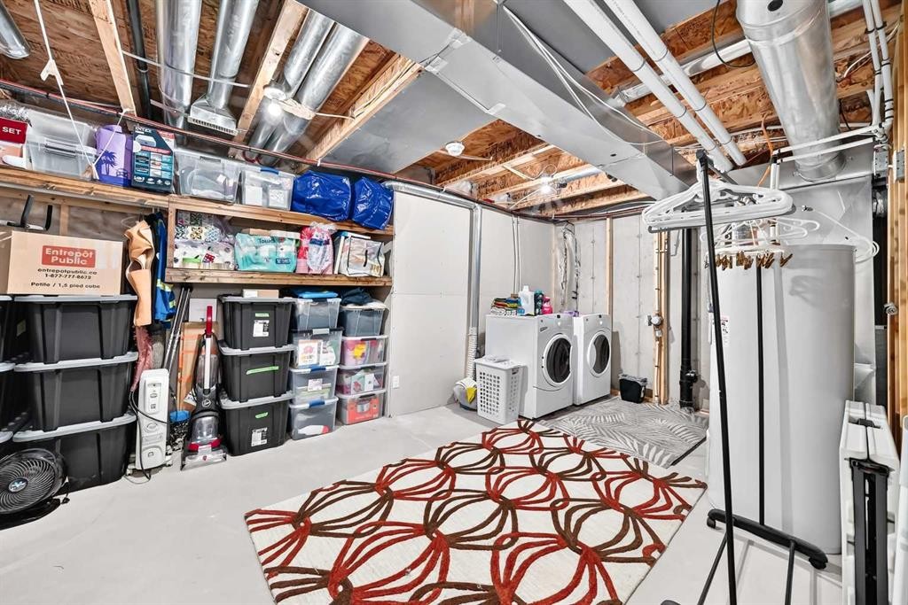 535 Windstone Common Sw, Airdrie, AB - Indoor Photo Showing Basement
