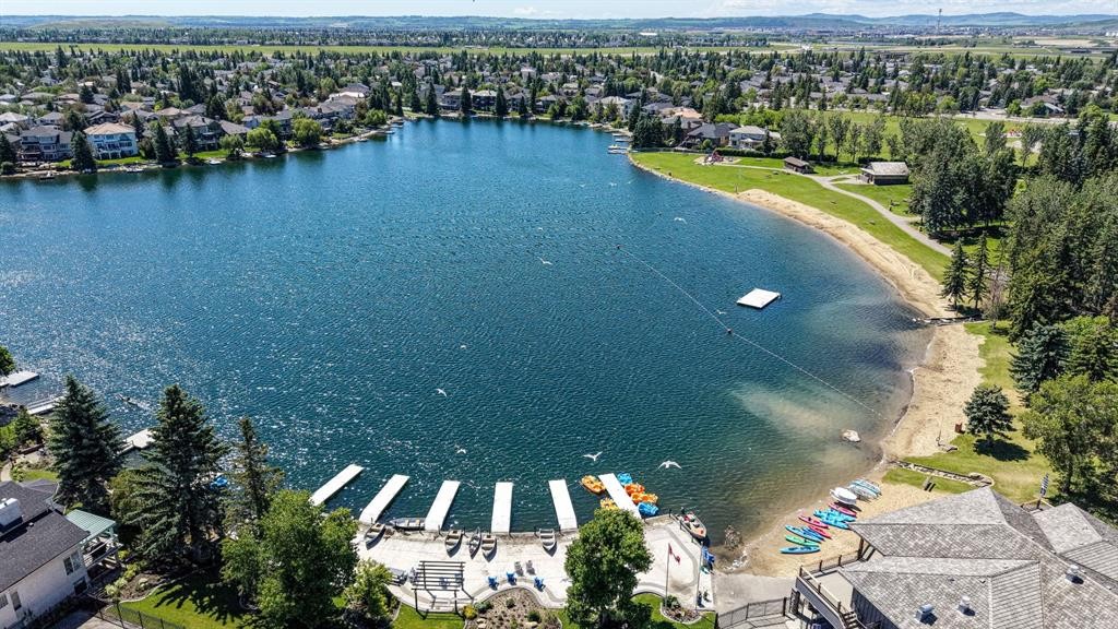 36 Sunvista Place Se, Calgary, AB - Outdoor With Body Of Water With View