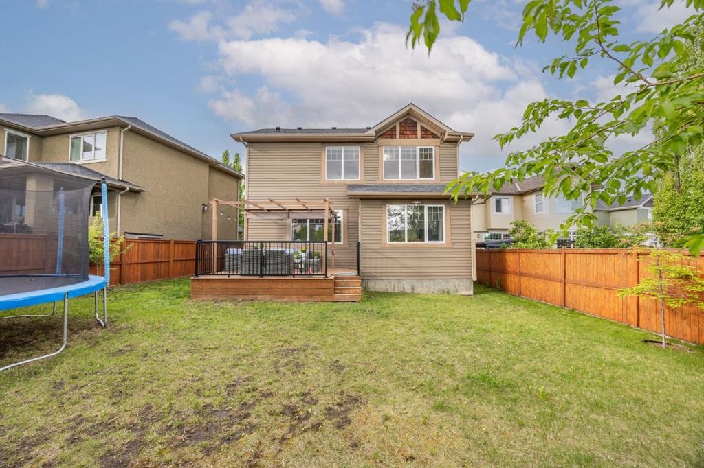 575 Evergreen Circle Sw, Calgary, AB - Outdoor With Deck Patio Veranda