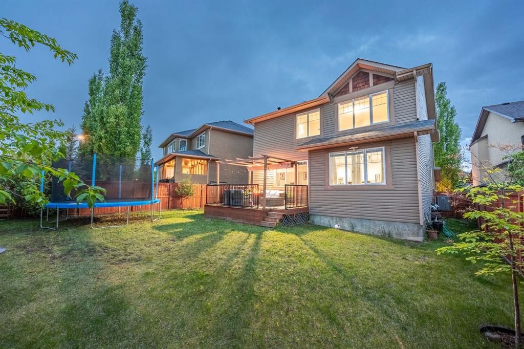 575 Evergreen Circle Sw, Calgary, AB - Outdoor With Deck Patio Veranda
