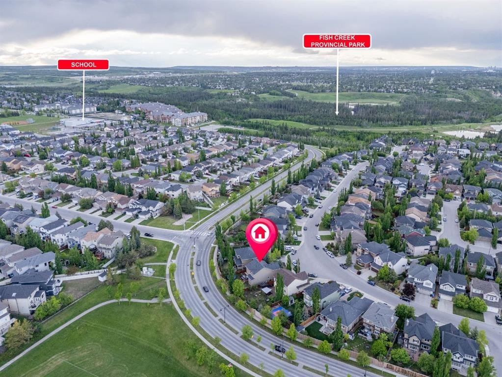 575 Evergreen Circle Sw, Calgary, AB - Outdoor With View