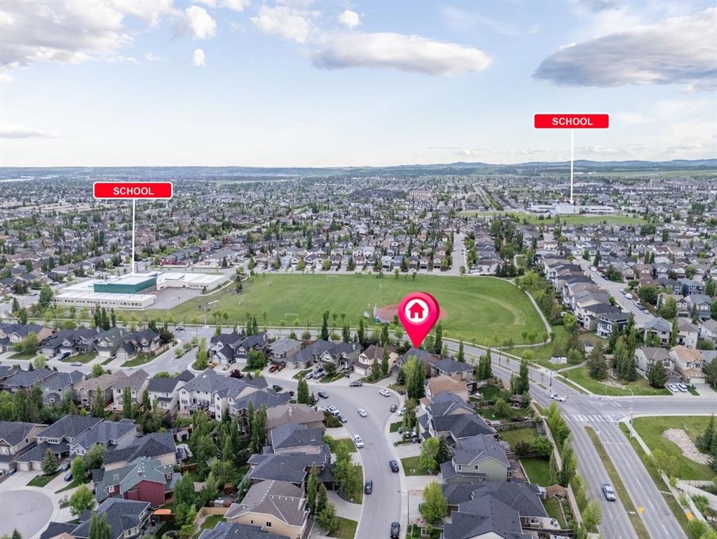 575 Evergreen Circle Sw, Calgary, AB - Outdoor With View