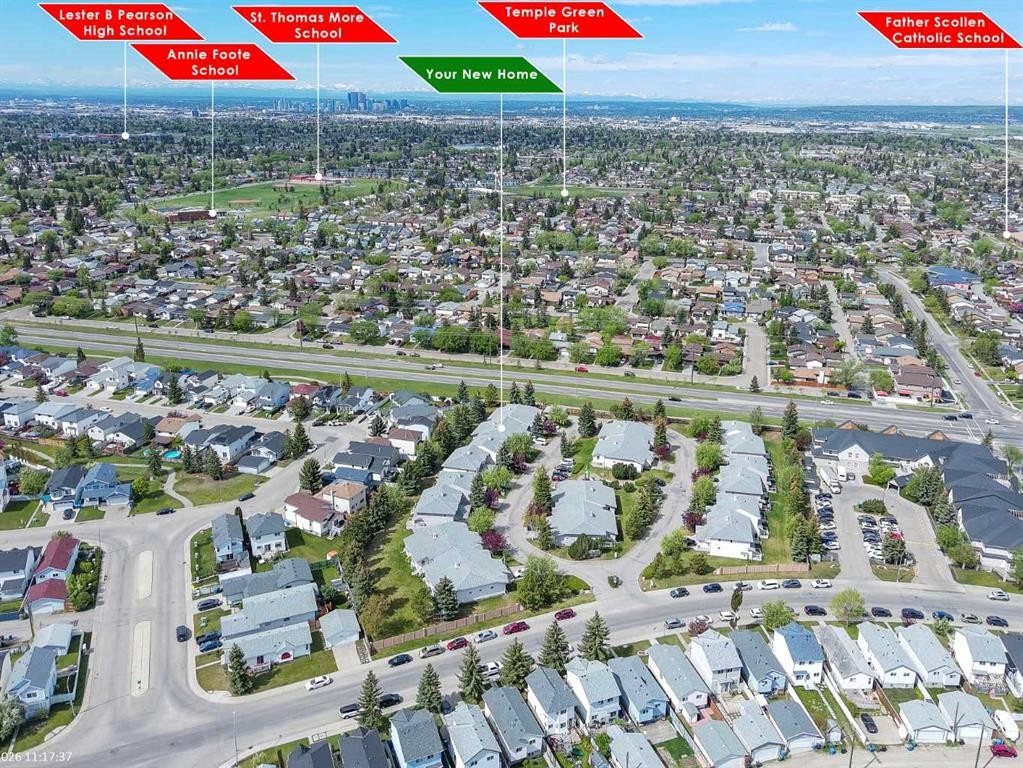 68 Catalina Circle Ne, Calgary, AB - Outdoor With View